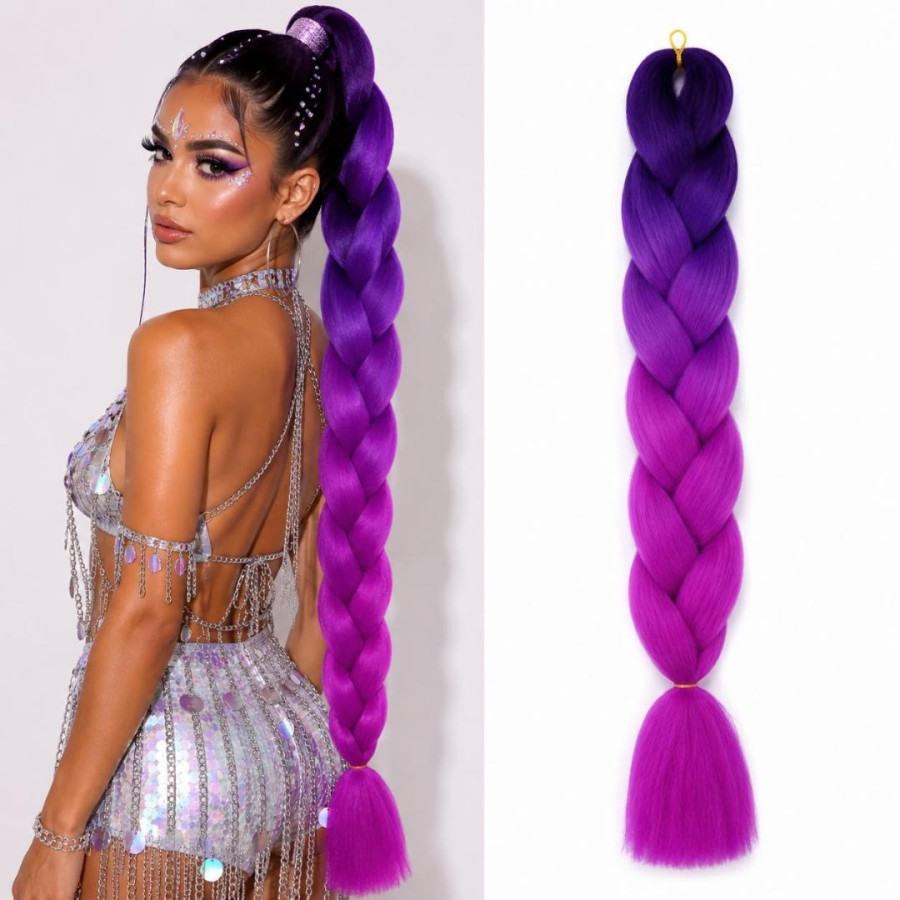 Extensii Pentru Impletituri Ombre Siclam
